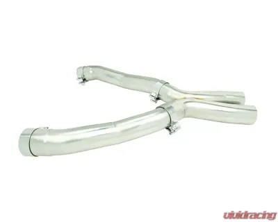 Kooks 3" x 3" 16GA Stainless Steel X-Pipe and FC's Only Ford Mustang with 5.0L 4V Coyote Modular Motor 1979-1993 - 10503102
