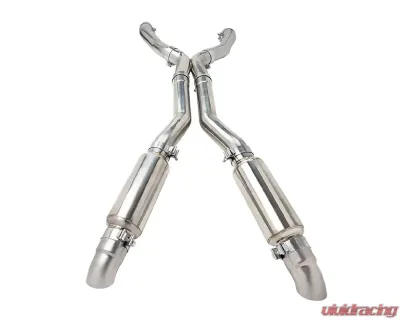 Kooks 3" x 3" 16GA Stainless Steel RACE Exhaust Ford Mustang with 5.0L 4V Coyote Modular Motor 1979-1993 - 10504102