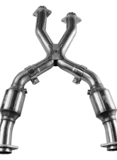 Kooks 1-7/8 Inch Stainless Steel Header and Green Connection Kit Ford Mustang Cobra 4.6L 4V 1999-2004                                     - 1122H430 - Image 2