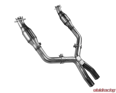 Kooks 2.5" x 2.5" OEM Exhaust Green Catted X-Pipe Ford Mustang GT 4.6L 3V Automatic/Manual 2005-2010 - 11313300