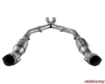 Kooks 2.5" x 2.5" OEM Exhaust Green Catted X-Pipe Ford Mustang GT 4.6L 3V Automatic/Manual 2005-2010 - 11313300