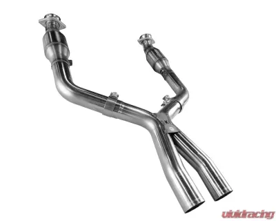Kooks 3.0" x 2.5" OEM Exhaust Green Catted X-Pipe Ford Mustang GT 2005-2010 - 11313310