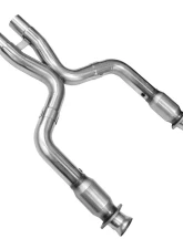 Kooks 3.0" x 3.0" Race Green Catted Stainless X-Pipe Ford Mustang Shelby GT 500 5.4L / 5.8L 4V 2007-2014                                     - 11323320 - Image 2
