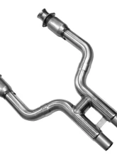 Kooks 1-3/4 Inch Stainless Steel Header and Green H Connection Kit Ford Shelby GT500 5.4L 4V 2007-2010                                     - 1132H260 - Image 3