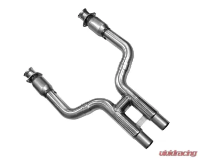 Kooks 1-3/4 Inch Stainless Steel Header and Green H Connection Kit Ford Shelby GT500 5.4L 4V 2007-2010 - 1132H260