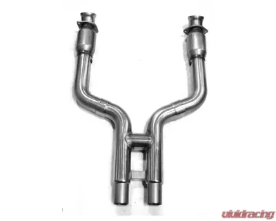 Kooks 3.0" x 2.5" OEM Green Catted Stainless H-Pipe Ford Shelby GT-500 5.4L 4V 2007-2010 - 11323600