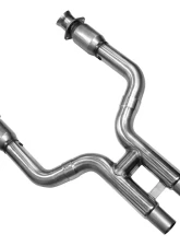 Kooks 3.0" x 3.0" Race Green Catted Stainless H-Pipe Ford Mustang Shelby GT 500 5.4L / 5.8L 4V 2007-2014                                     - 11323620 - Image 2