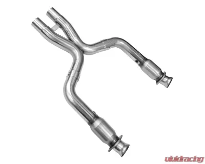 Kooks 3.0" x 2.75" OEM Exhaust Green Catted X-Pipe Ford Mustang GT 2011-2014 - 11413300