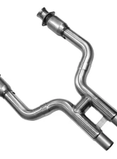 Kooks 1-3/4 Inch Stainless Steel Header and Green H Connection Kit Ford Shelby GT500 5.4L/5.8L 4V 2011-2014                                     - 1142H260 - Image 2