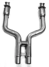 Kooks 3.0" x 2.75" OEM Green Catted Stainless H-Pipe Ford Shelby GT500 5.4L / 5.8L 4V 2011-2014                                     - 11423600 - Image 2