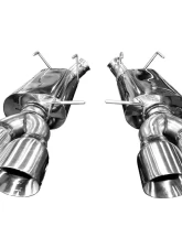 Kooks 2.75" x 3.0" OEM Cat-back Exhaust 4" Slash Cut Polished Quad Tips Ford Mustang GT500 5.8L 4V 2013-2014                                     - 11434200 - Image 2