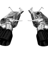 Kooks 2.75" x 3.0" OEM Cat-back Exhaust 4" Slash Cut Black Coated Quad Tips Ford Mustang GT500 5.8L 4V 2013-2014                                     - 11434210 - Image 2