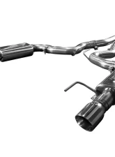 Kooks 3.0" Catback Exhaust 3.0" Oval Race Mufflers w/ 4" Slash Cut Polished Tips Ford Mustang 5.0L 4V 2015-2022                                     - 11514101 - Image 2