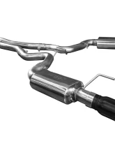 Kooks 3" Catback Exhaust w/ H-Pipe & 4" Slash Cut Black Tips Ford Mustang GT 5.0L 4V 2015-2022                                     - 11514411 - Image 2