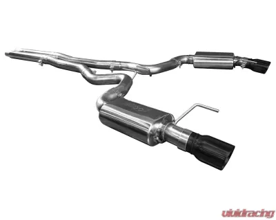 Kooks 3" Catback Exhaust w/ H-Pipe & 4" Slash Cut Black Tips Ford Mustang GT 5.0L 4V 2015-2022 - 11514411