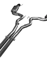 Kooks 3" Catback Exhaust w/ H-Pipe & 4" Slash Cut Black Tips Ford Mustang GT 5.0L 4V 2015-2022                                     - 11514411 - Image 3