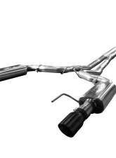 Kooks 3" Full Exhaust System w/ X-Pipe & Black Tips Ford Mustang 5.0L 4V Convertible | Coupe 2015-2022                                     - 11515111 - Image 4