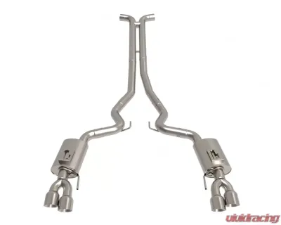 Kooks Full 3" Exhaust System w/ H-Pipe & Polished Tips Ford Mustang GT 5.0L 4V 2018+ - 11515450