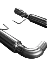 Kooks 3" Axle-Back Exhaust System w/ Race Muffler & 4" Polished Double Wall Slash Cut Tips Ford Mustang 5.0L 4V 2015-2022                                     - 11516200 - Image 3