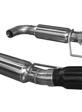 Kooks OEM 3" Axle-Back Exhaust System w/ 4" Black Double Wall Slash Cut Tips Ford Mustang GT 5.0L 4V 2015-2022                                     - 11516210 - Image 4