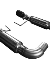 Kooks OEM 3" Axle-Back Exhaust System w/ 4" Black Double Wall Slash Cut Tips Ford Mustang GT 5.0L 4V 2015-2022                                     - 11516210 - Image 3