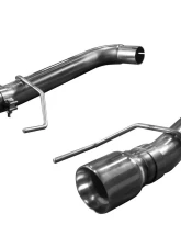 Kooks 3" Axle-Back Exhaust System w/ 4" Polished Double Wall Slash Cut Tips Ford Mustang 5.0L 4V 2015-2022                                     - 11516400 - Image 4