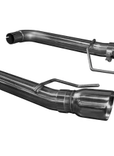 Kooks 3" Axle-Back Exhaust System w/ 4" Polished Double Wall Slash Cut Tips Ford Mustang 5.0L 4V 2015-2022                                     - 11516400 - Image 2