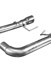 Kooks 3" Axle-Back Exhaust System w/ 4" Polished Double Wall Slash Cut Tips Ford Mustang 5.0L 4V 2015-2022                                     - 11516400 - Image 3