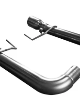Kooks 3" Axle-Back Exhaust System w/ 4" Polished Double Wall Slash Cut Tips Ford Mustang 5.0L 4V 2015-2022                                     - 11516400 - Image 4