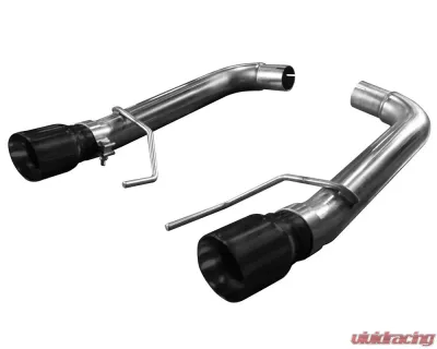 Kooks 3" Axle-Back Exhaust System w/ 4" Black Double Wall Slash Cut Tips Ford Mustang 5.0L 4V 2015-2022 - 11516410