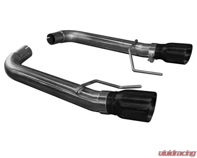 Kooks 3" Axle-Back Exhaust System w/ 4" Black Double Wall Slash Cut Tips Ford Mustang 5.0L 4V 2015-2022 - 11516410
