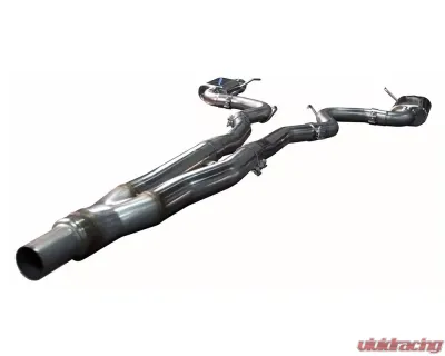 Kooks 3" x 2 1/2" Stainless Steel Comp Catback Exhaust w/ Polished Tip Ford Mustang 2.3L EcoBoost 2015-2022 - 11534100