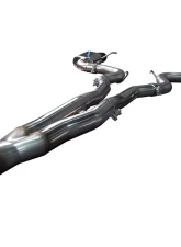 Kooks 3" x 2 1/2" Stainless Steel Comp Catback Exhaust w/ Black Tip Ford Mustang 2.3L EcoBoost 2015-2022                                     - 11534110 - Image 2
