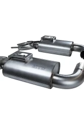 Kooks Complete Competition All-Stainless Steel Exhaust System Long Tube Stepped Headers Green Catted X-Pipe Axle Back Factory Quad Tips Ford Mustang Shelby GT350/R 2016-2020                                     - 1154F330 - Image 3