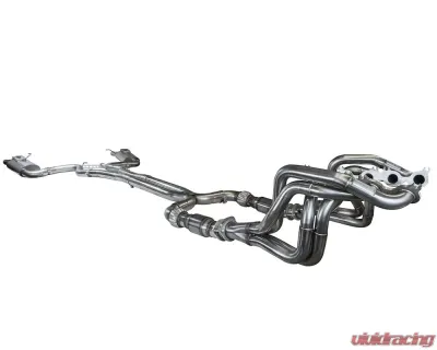 Kooks Complete Competition All-Stainless Steel Exhaust System Long Tube Stepped Headers Green Catted X-Pipe Axle Back Factory Quad Tips Ford Mustang Shelby GT350/R 2016-2020 - 1154F330