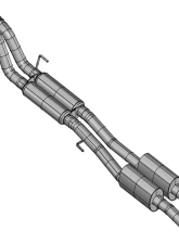 Kooks 3.0" Dual Exhaust Catback System w/(2) Mufflers and (2) Additional Race Resonators for use on OEM tailpipes Ford F-150 V6 2017-2022                                     - 13624100 - Image 5