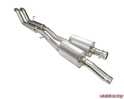Kooks 3.0" Dual Exhaust Catback System w/(2) Mufflers and (2) Additional Race Resonators for use on OEM tailpipes Ford F-150 V6 2017-2022 - 13624100