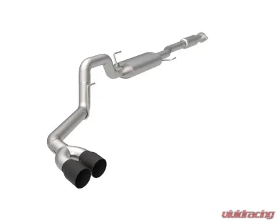 Kooks 3" Stainless Steel Catback Exhaust w/Black Tips Connects to OEM Ford F-150 5.0L 4V 2021+ - 13714110