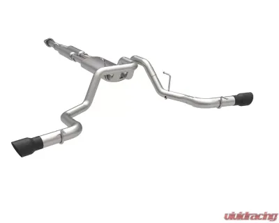 Kooks Dual Side Exit Catback w/Black Tips Ford F-150 2.7L/3.5L/5.0L 2015-2020 - 13604240