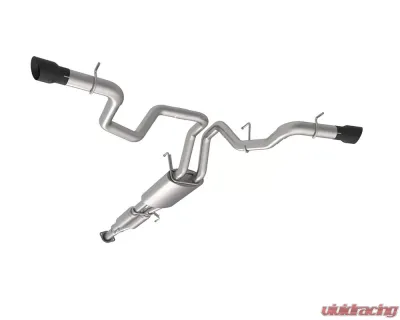 Kooks Dual Side Exit Catback w/Black Tips Ford F-150 2.7L/3.5L/5.0L 2015-2020 - 13604240