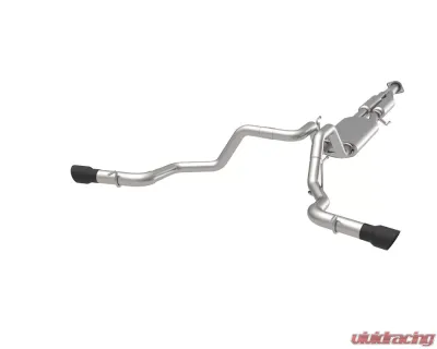 Kooks Dual Side Exit Catback w/Black Tips Ford F-150 2.7L/3.5L/5.0L 2015-2020 - 13604240