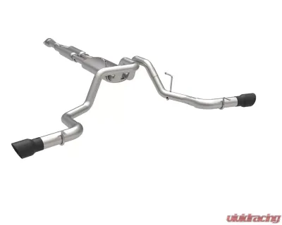 Kooks Dual Side Exit Catback w/Black Tips Ford F-150 2.7L/3.5L/5.0L 2021+ - 13704240