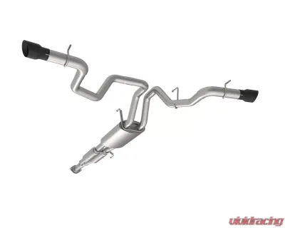 Kooks Dual Side Exit Catback w/Black Tips Ford F-150 2.7L/3.5L/5.0L 2021+ - 13704240