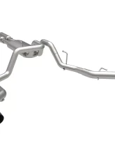Kooks Dual Rear Exit Catback w/Black Tips Ford F-150 2.7L/3.5L/5.0L 2021+                                     - 13704220 - Image 2