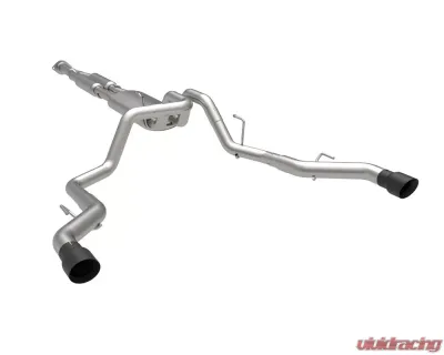 Kooks Dual Rear Exit Catback w/Black Tips Ford F-150 2.7L/3.5L/5.0L 2021+ - 13704220