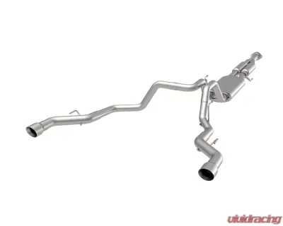 Kooks Dual Rear Exit Catback w/Polished Tips Ford F-150 2.7L/3.5L/5.0L 2021+ - 13704210
