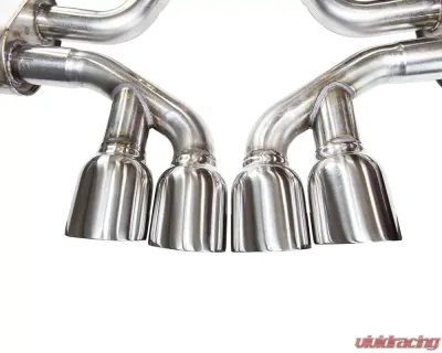 Kooks Full 3.0" Axleback w/Polished Tips for use on full 3.0" X-Pipe Chevrolet Corvette V8 1997-2004 - 21506300