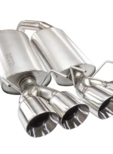 Kooks OEM x 2.5" Axleback w/Polished tips Chevrolet Corvette V8 2005-2008                                     - 21606100 - Image 3