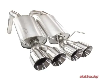 Kooks OEM x 2.5" Axleback w/Polished tips Chevrolet Corvette V8 2005-2008 - 21606100