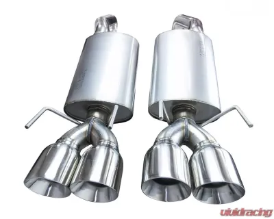 Kooks OEM x 2.5" Axleback w/Polished tips Chevrolet Corvette V8 2005-2008 - 21606100